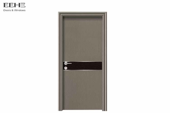 MDFポリ塩化ビニールの上塗を施してある内部ドア、住宅の内部の木製の効果の合成物のドア