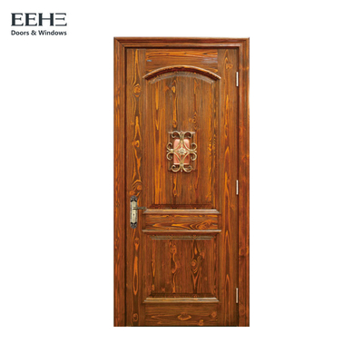 エコ 2のパネルの内部ドアの純木、空の中心木ドアを塗る5回