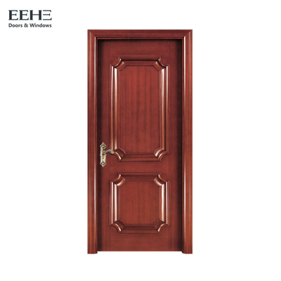 単一の葉の純木のフレンチ ドアの内部、防水固体中心の材木のドア
