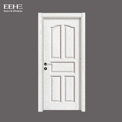 パターン40-45mm葉が付いているカスタマイズされたサイズのパネル ポリ塩化ビニールの上塗を施してある木のドア